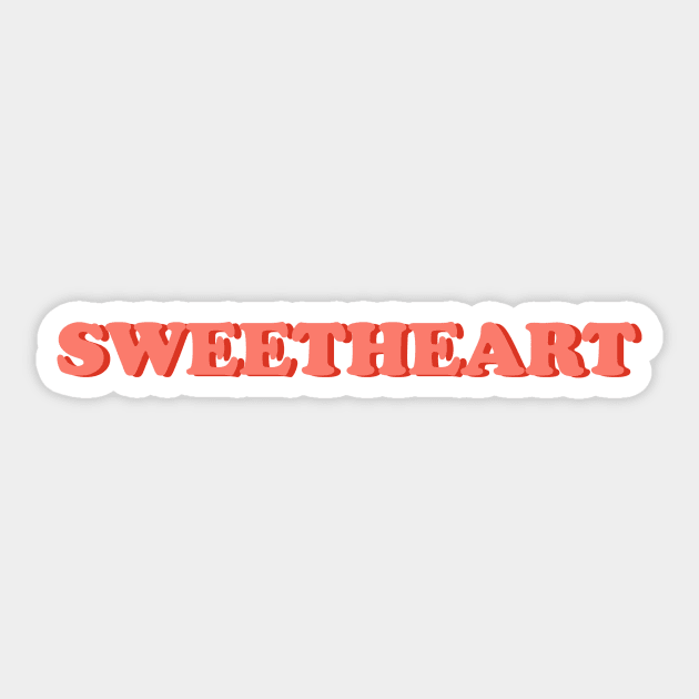 Sweetheart Sticker by Narrowlotus332